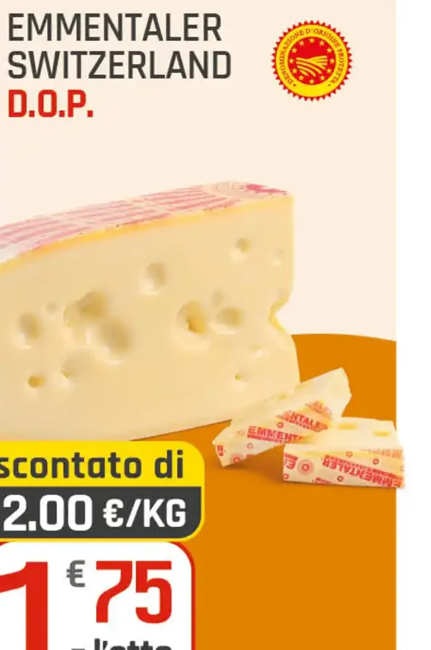 Emmentaler Switzerland DOP