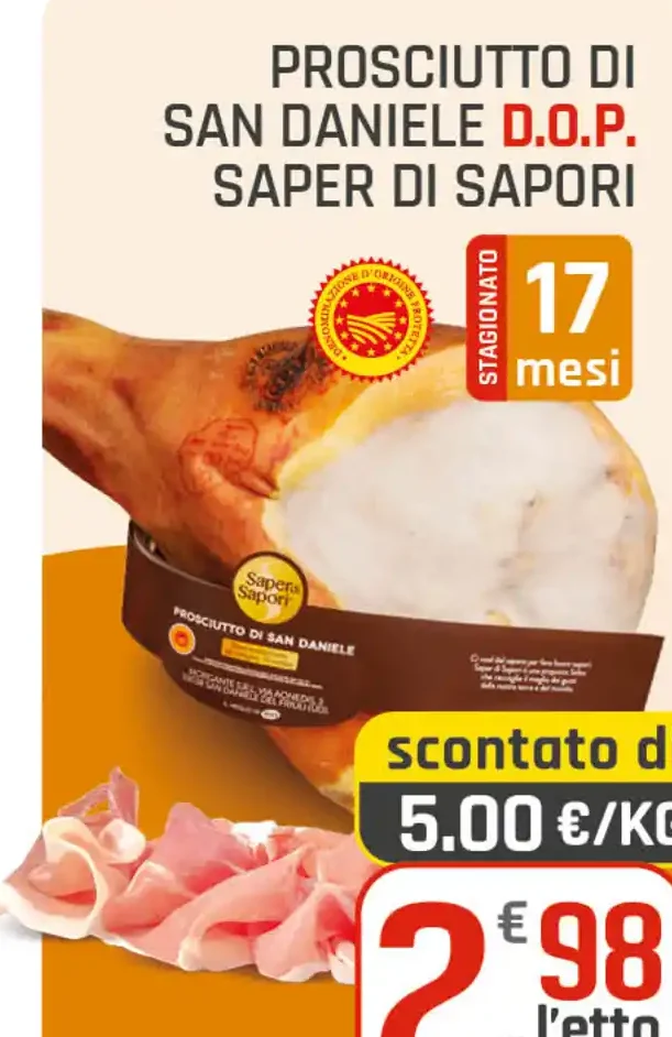 Prosciutto di San Daniele DOP