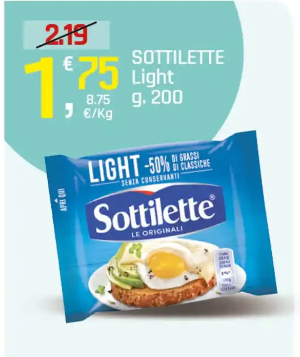 Sottilette Light