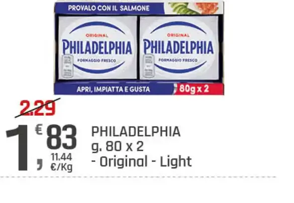 Philadelphia Original o Light
