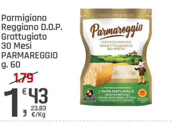Parmigiano Reggiano grattugiato