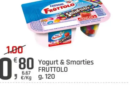 Yogurt & Smarties