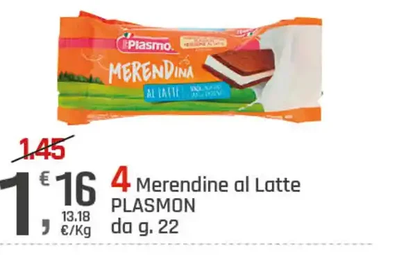 Merendine al latte