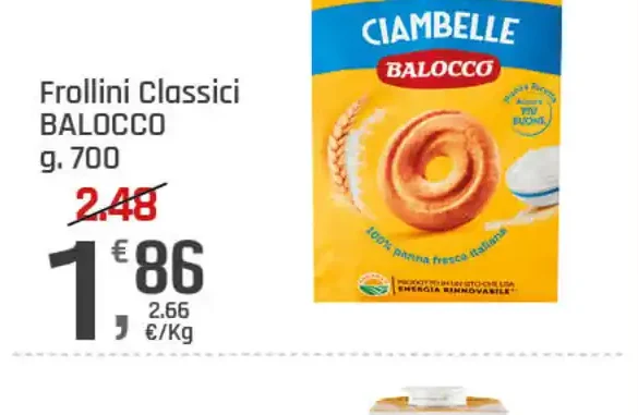 Frollini Classici Balocco Ciambelle