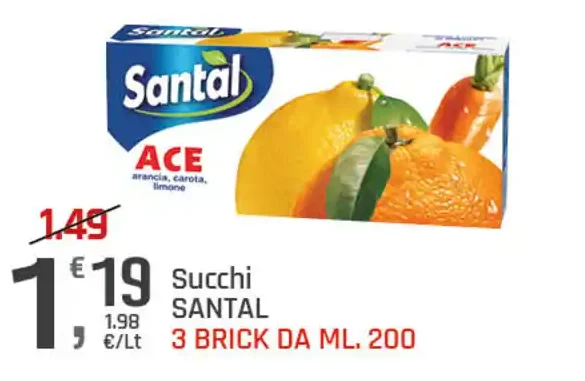 Succo Santal ACE