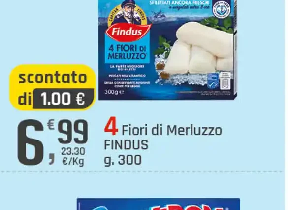 Fiori di merluzzo Findus