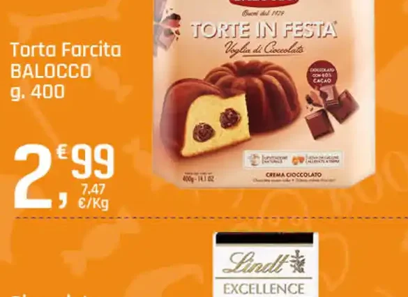 Torta farcita Balocco