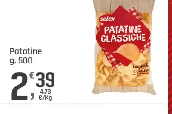 Patatine classiche Selex