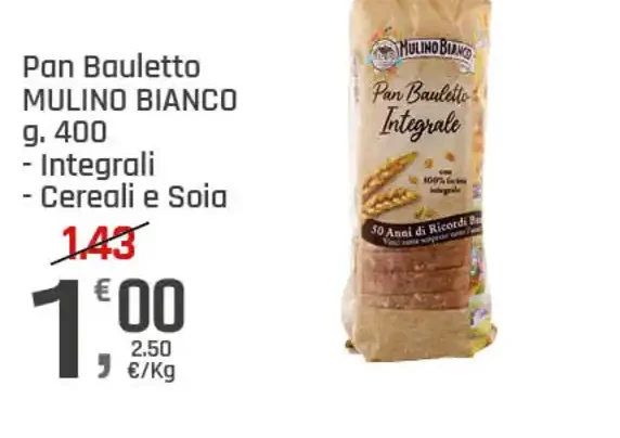 Pan Bauletto Mulino Bianco