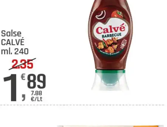 Salsa barbecue Calvé