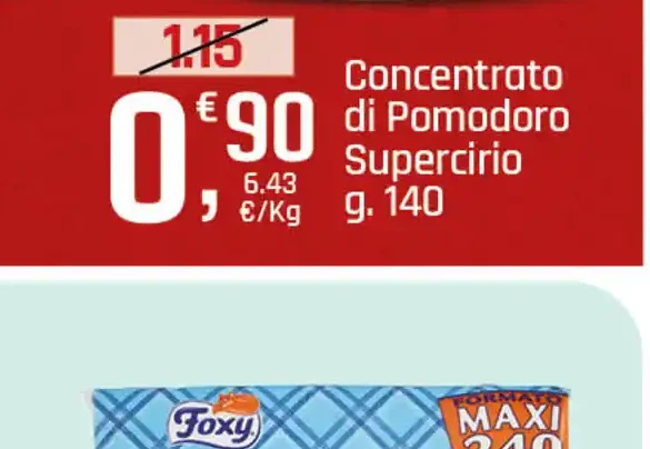 Concentrato di pomodoro Supercirio