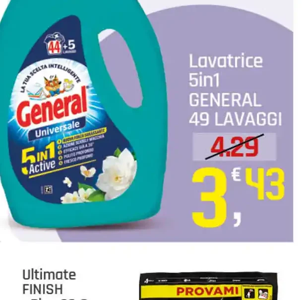 Detersivo lavatrice General