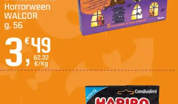 8 Cioccolatini Horroween Walcor