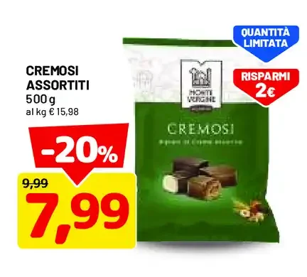 Cremosì assortiti