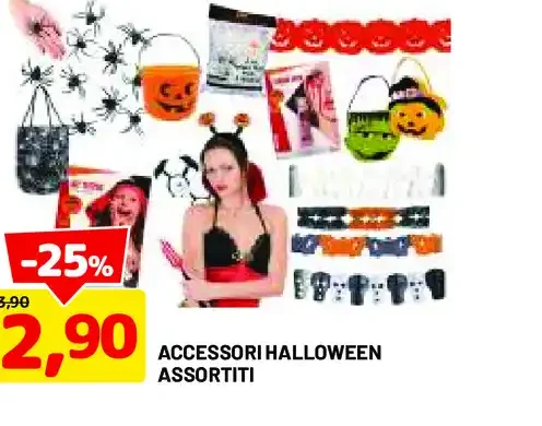 Accessori Halloween assortiti
