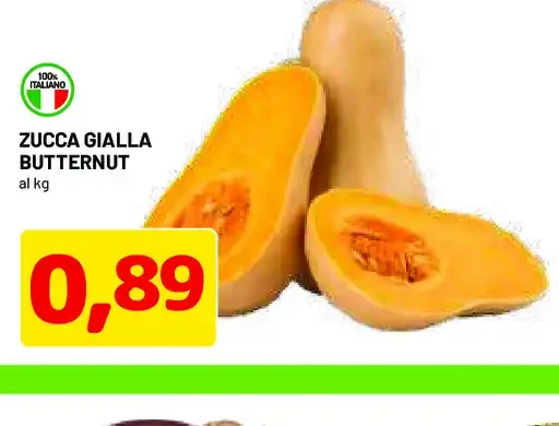 Zucca gialla butternut