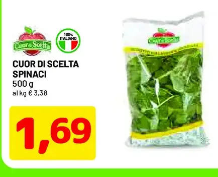 Cuor di Scelta spinaci
