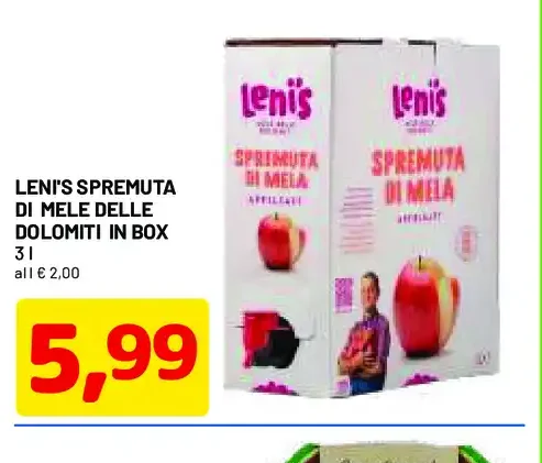 Succo di mela delle Dolomiti
