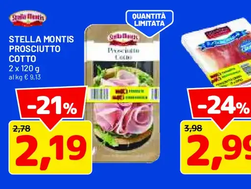 Stella Montis prosciutto cotto