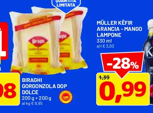 Biraghi Gorgonzola DOP dolce