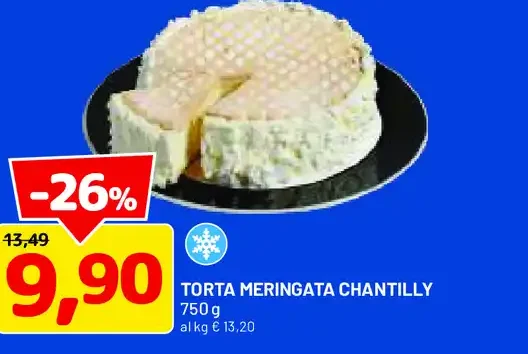 Torta meringata Chantilly