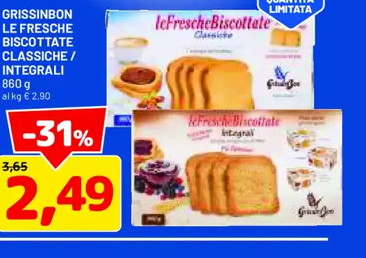Biscottate classiche/integrali