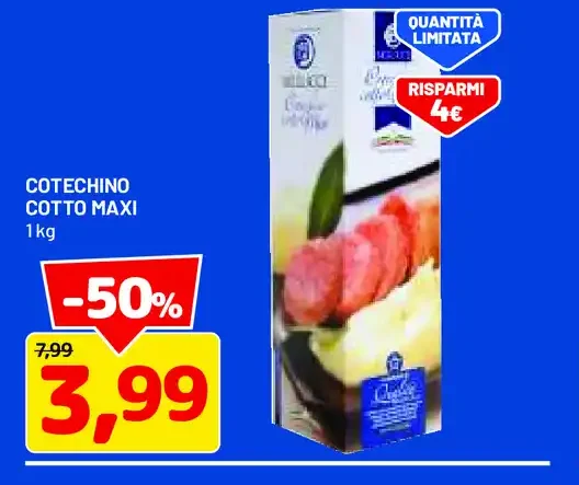 Cotechino cotto maxi