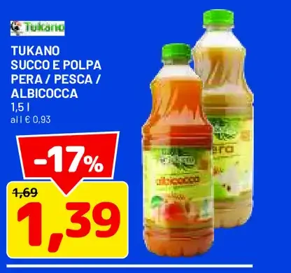 Succo di frutta assortito
