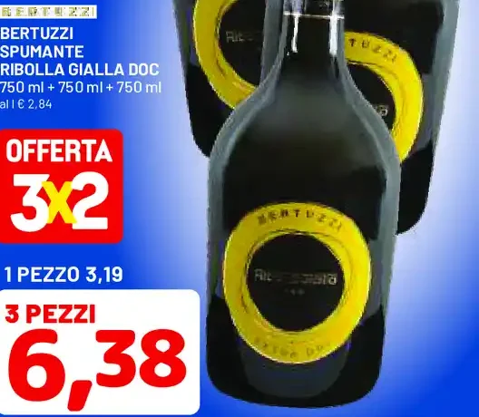 Bertuzzi spumante ribolla gialla DOC