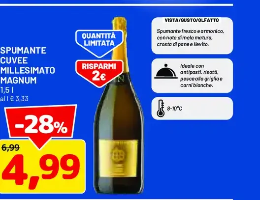 Spumante Cuvee Millesimato Magnum