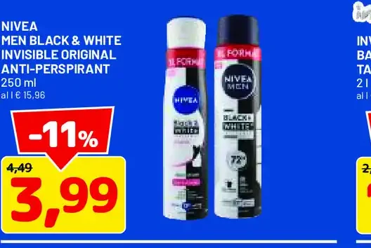 Nivea Men Black & White Invisible Original