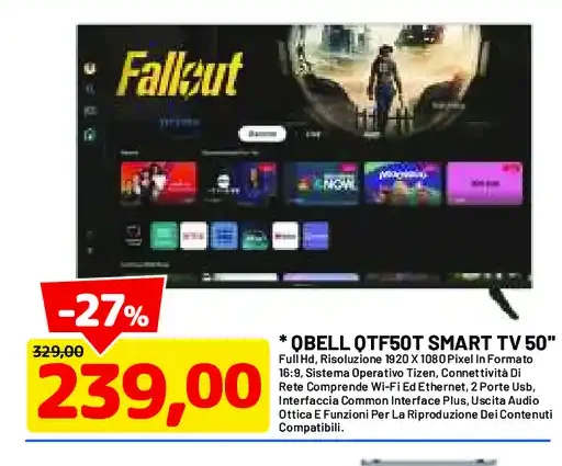 Smart TV 50 pollici