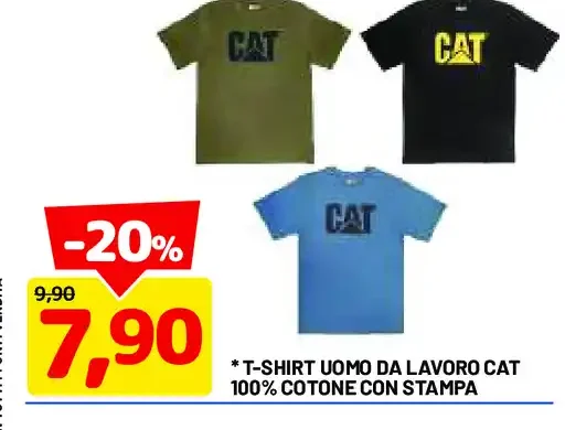 T-shirt uomo da lavoro