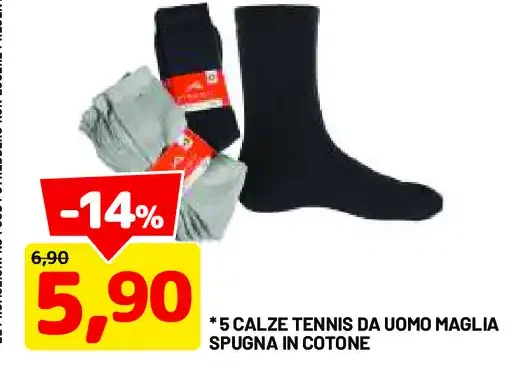 Calze tennis uomo