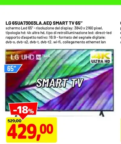 Smart TV 65 pollici