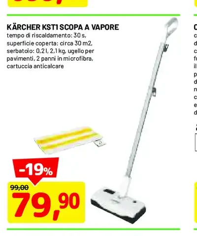 Scopa a vapore