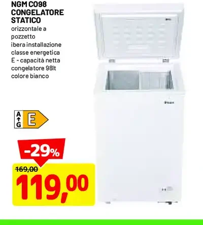Congelatore statico