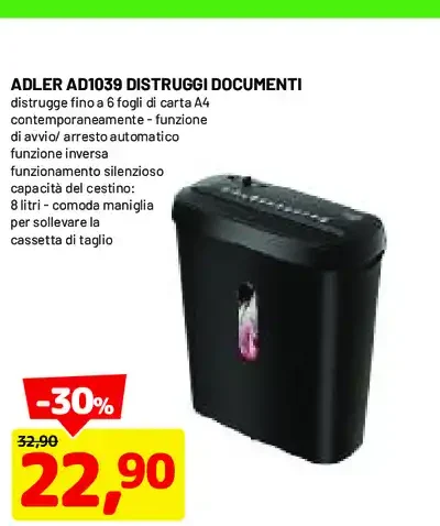 Distruggi documenti