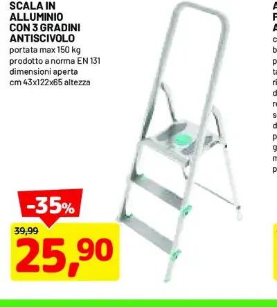 Scala in alluminio