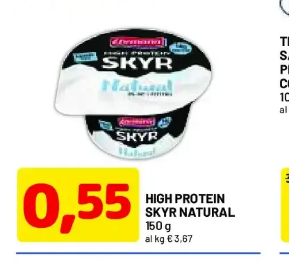 Skyr naturale high protein
