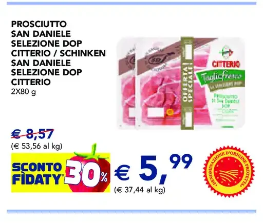 Prosciutto San Daniele Selezione DOP Citterio