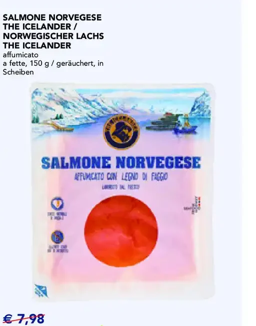 Salmone norvegese The Icelander