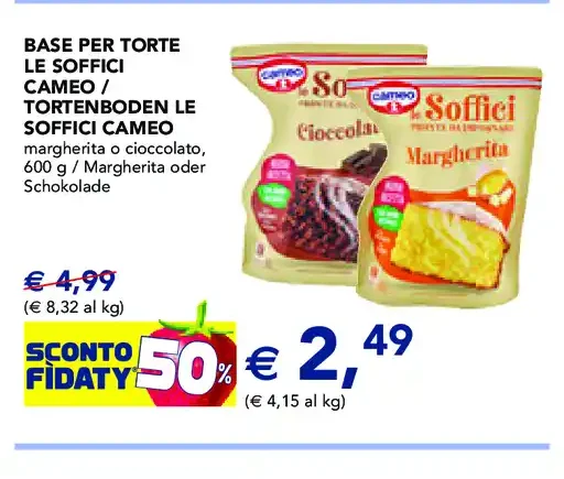 Base per torte Cameo