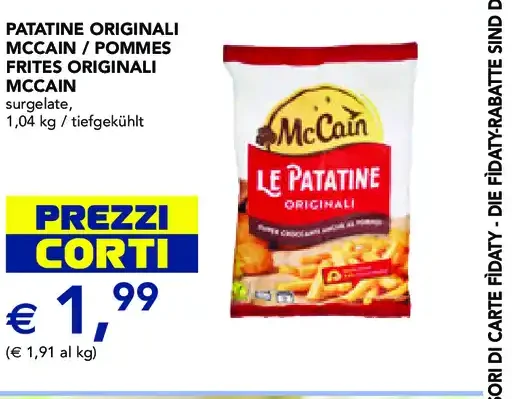 Patatine originali McCain