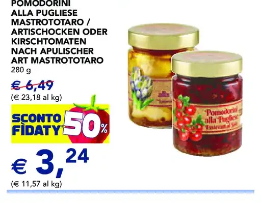 Carciofi o pomodorini alla pugliese