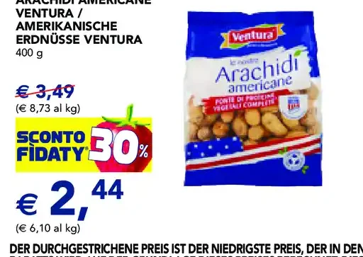 Arachidi americane Ventura