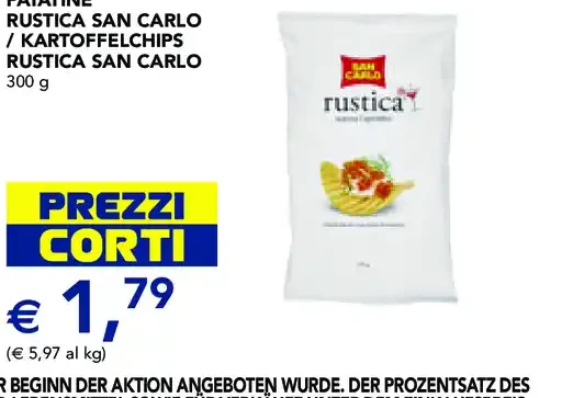 Patatine Rustica San Carlo