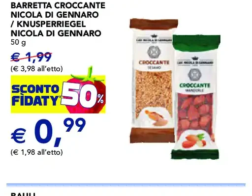 Barretta croccante Nicola di Gennaro