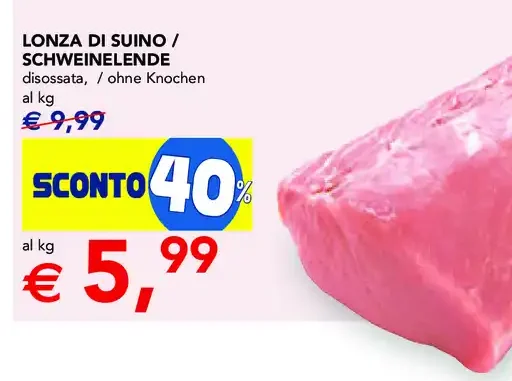 Lonza di suino