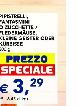 Pipistrelli fantasmini o zucchette